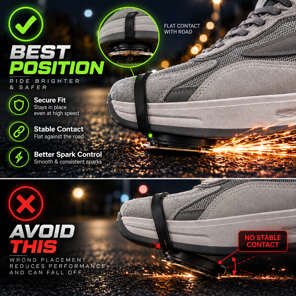 SoleSpark Shoe-Mounted Spark Kit