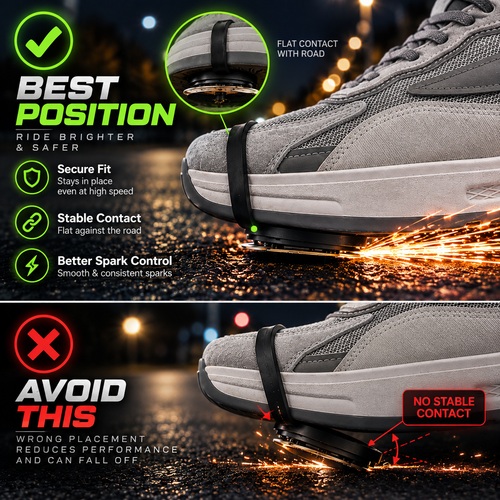 SoleSpark Shoe-Mounted Spark Kit